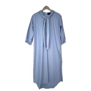 Front row by sara & goldy tie Shawl dress striped size medium